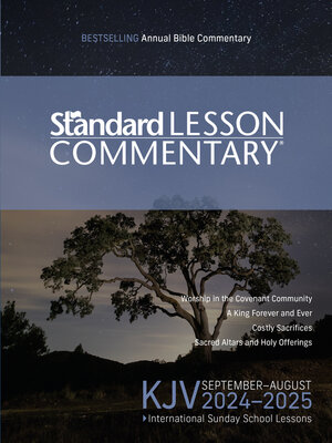 cover image of KJV Standard Lesson Commentary 2024-2025
